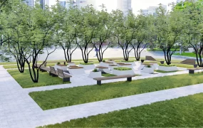 Exterior Urban Benches