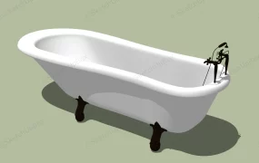 Freestanding Bathtub With Legs