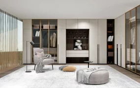 Spacious Dressing Room Closet Design