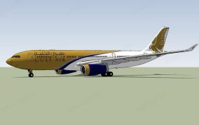 Gulf Air Plane