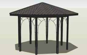 Outdoor Octagon Gazebo