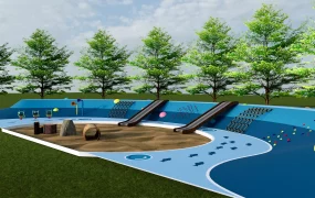 Outdoor Playground Sandpit