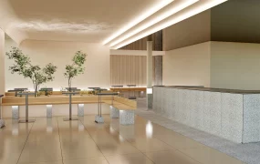 Fast Food Restaurant Design Layout