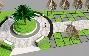 Circle Landscape Design