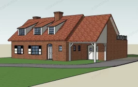 Red Brick Country House