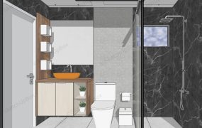 Black And Grey Bathroom Ideas