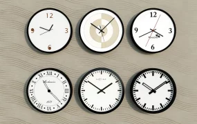 Minimalist Modern Wall Clocks