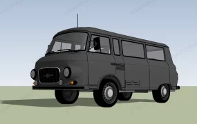 Black Minibus