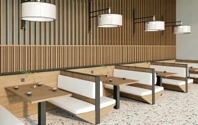 Restaurant Booth Design