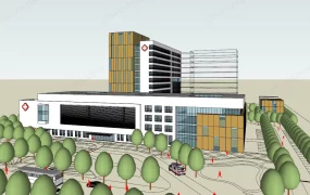 Hospital Building Plan Design