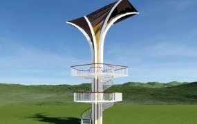 Modern Observation Tower
