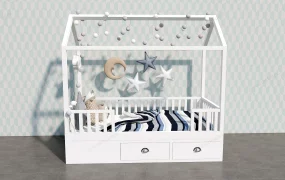 Toddler Canopy Bed