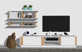 Minimalist TV Wall Design