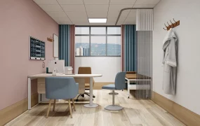 Modern Medical Consultation Room Doctor's Office