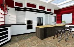 Full Outdoor Kitchen