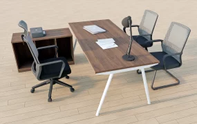 Modern Office Desk And Chairs