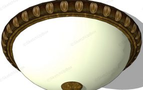 Dome Ceiling Light Fixture