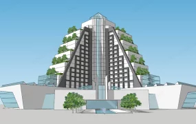Ultra Modern Hotel Building
