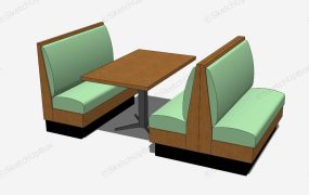 Upholstered Restaurant Booths