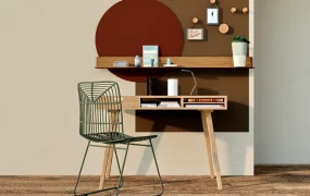 Contemporary Writing Desk & Chair