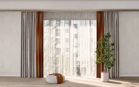 Modern Living Room Curtains