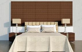 Bed With Headboard And Nightstands