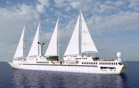 Luxury Sailing Cruise Ship