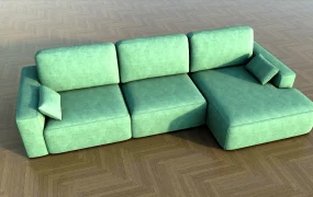 Green Sectional Sofa