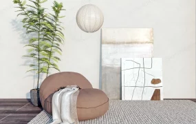 Beanbag Reading Nook Idea