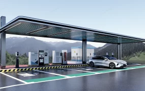 Commercial EV Charging Station