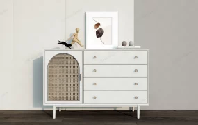 White Living Room Sideboard