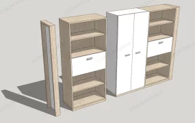 Modern Wardrobe Cabinet Design