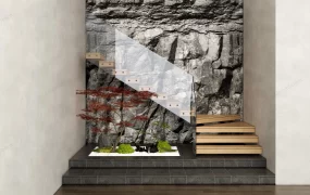 Under The Stairs Garden Design