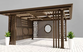 Modern Japanese Style Pavilion