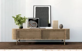 Minimalist Zen Inspired Sideboard