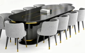 Modern Meeting Room Table And Chairs