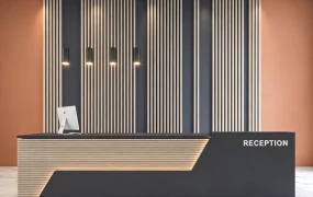 Modern Reception Desk Design