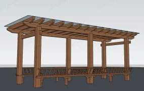 Glass Roof Pergola