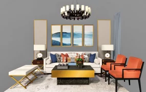 Small New Classic Living Room Furniture