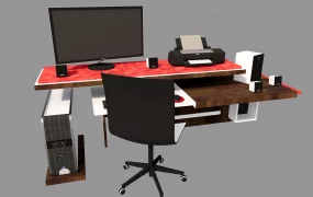 Home Office Computer Desk And Chair