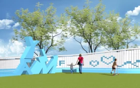 Playground Interactive Activity Wall