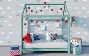 Wooden Toddler Bed With Canopy