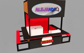 Burger Kiosk Design