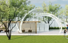 Urban Park Gazebo Design