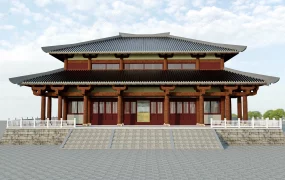 Buddha Hall Of Temple