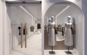 Small Clothing Store Design