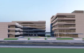 Modern Commercial Office Building Complex
