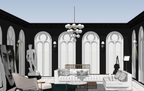 Roman Style Living Room Ideas