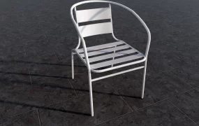 White Patio Chair
