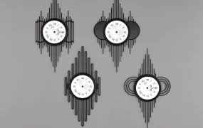 Modern Industrial Style Wall Clocks